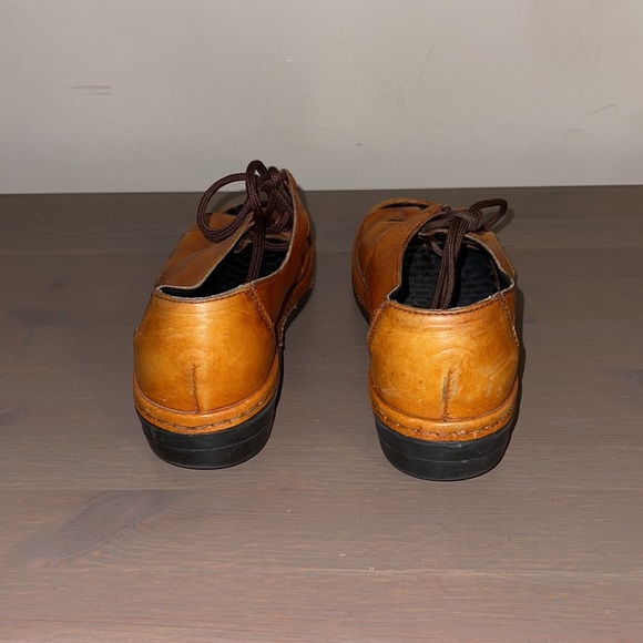 Reiker Cognac Leather Sandals - Women’s Size 37 - Picture 5 of 9